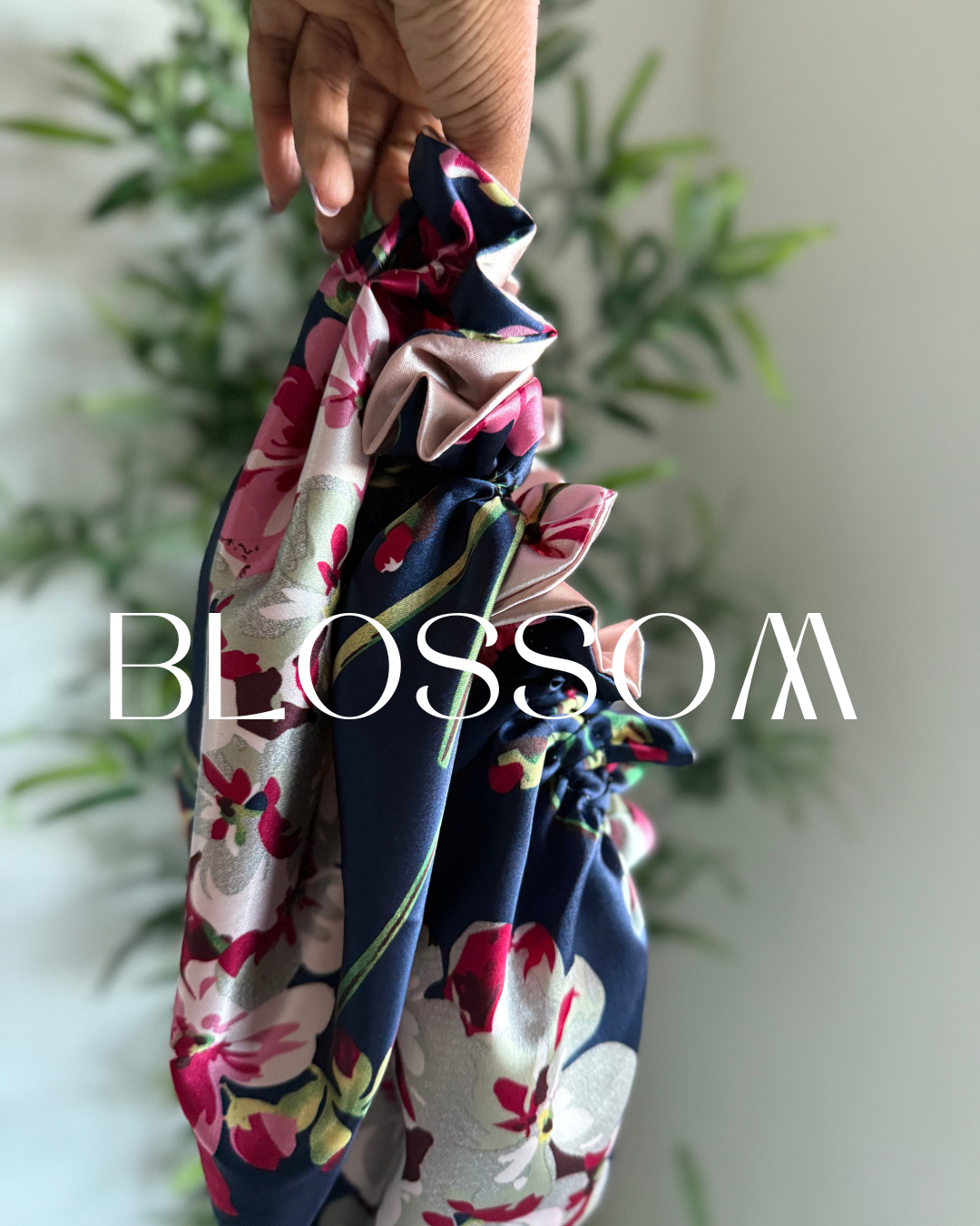 Fresh Prints Collection - Satin Ruffled Bonnet