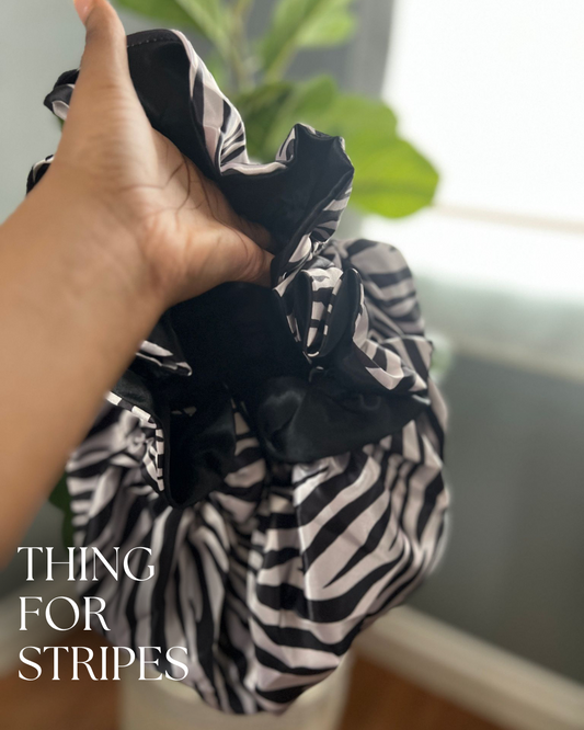 Satin Ruffled Bonnet