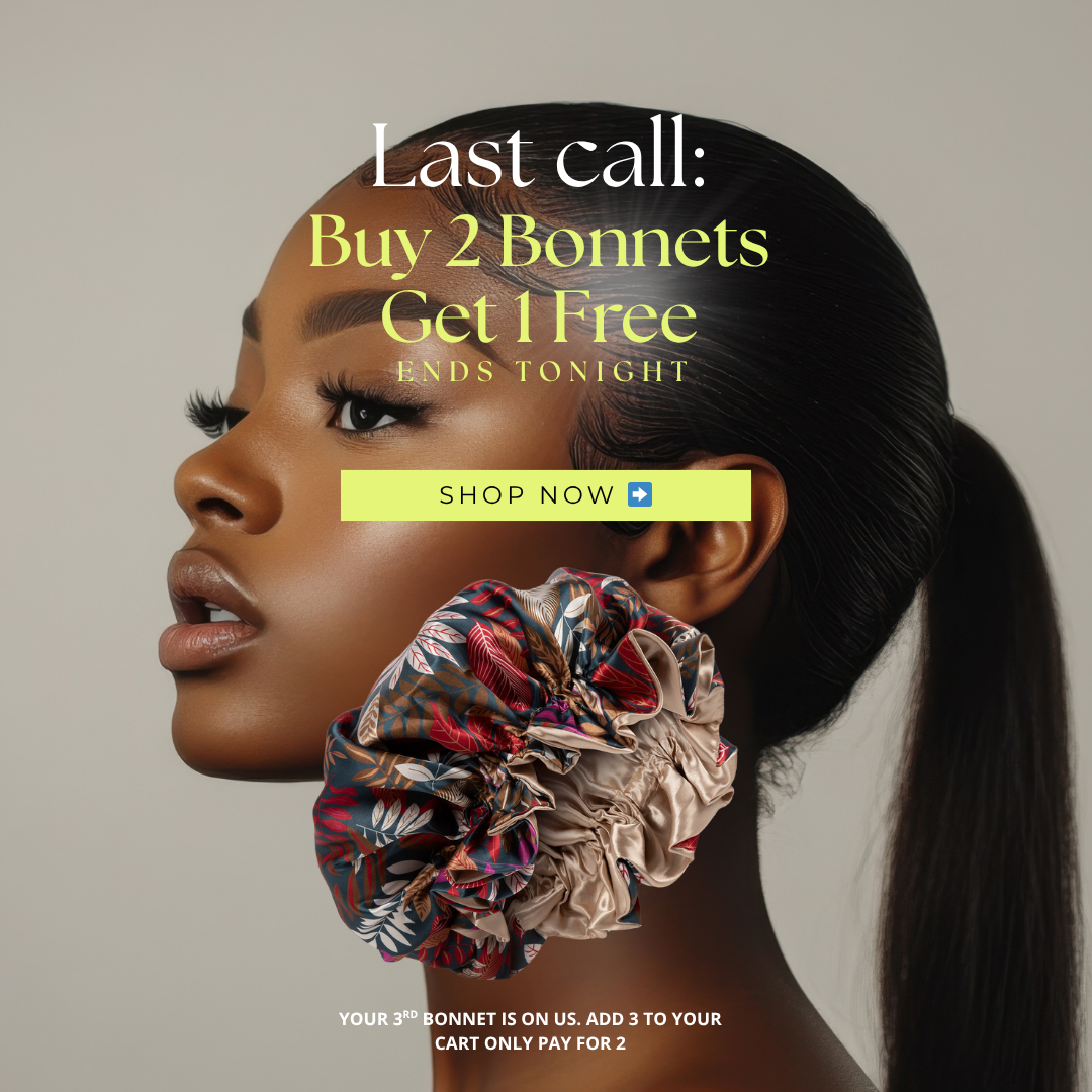 Satin Bonnet Bundle - Buy 2 Get 1 Free