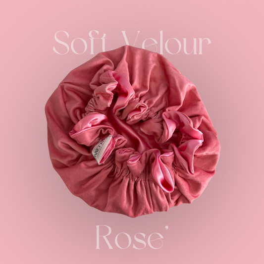 Velour Soft Bonnet - Satin Lined