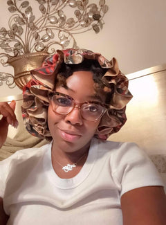 Seeing Green Satin Bonnet