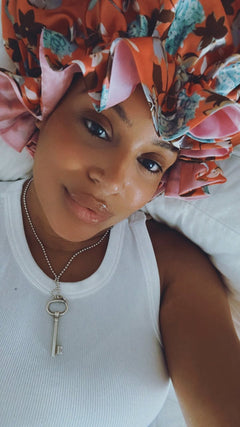 Satin Bonnet Garden Peach