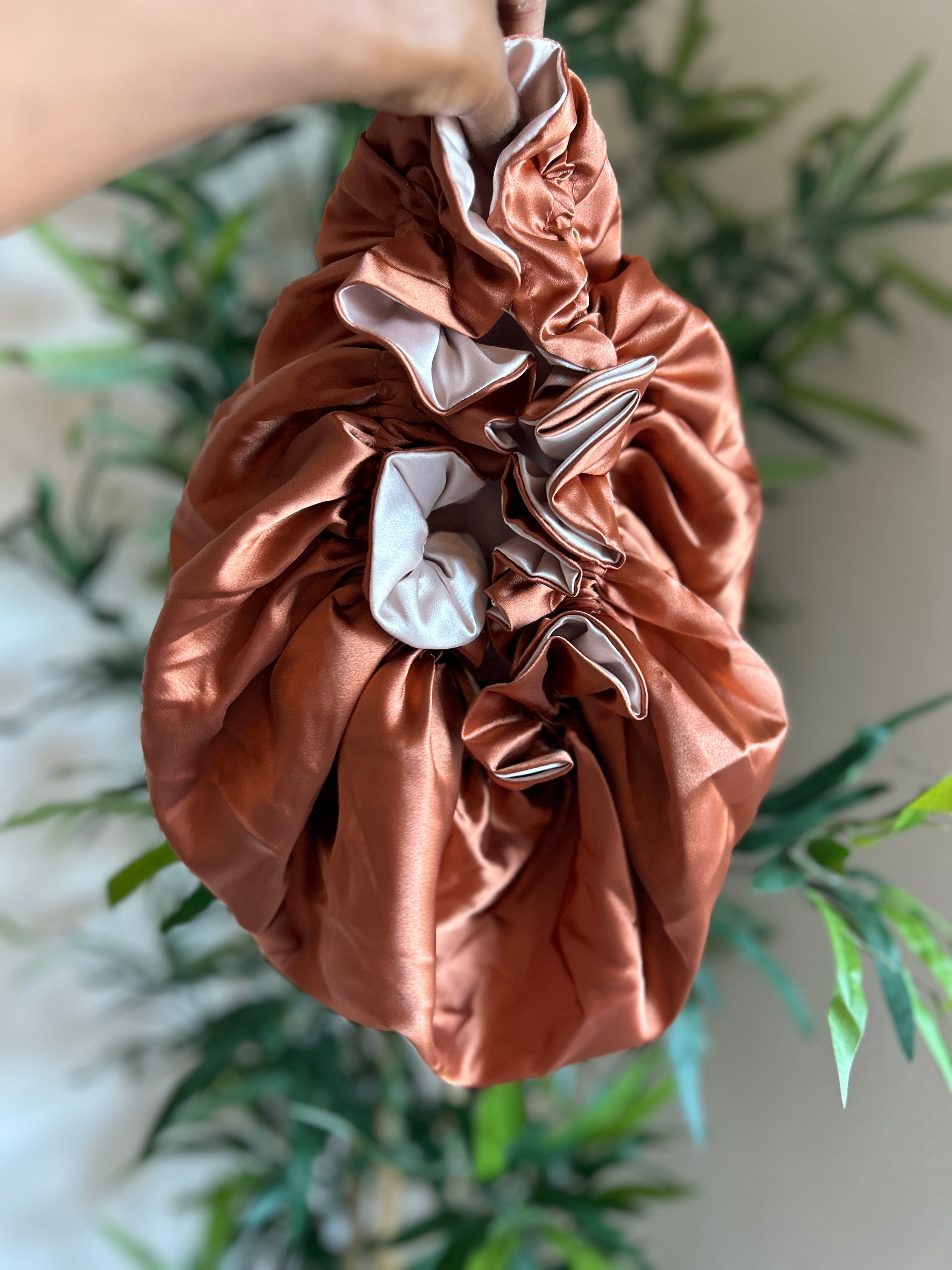 Satin Bonnet Golden