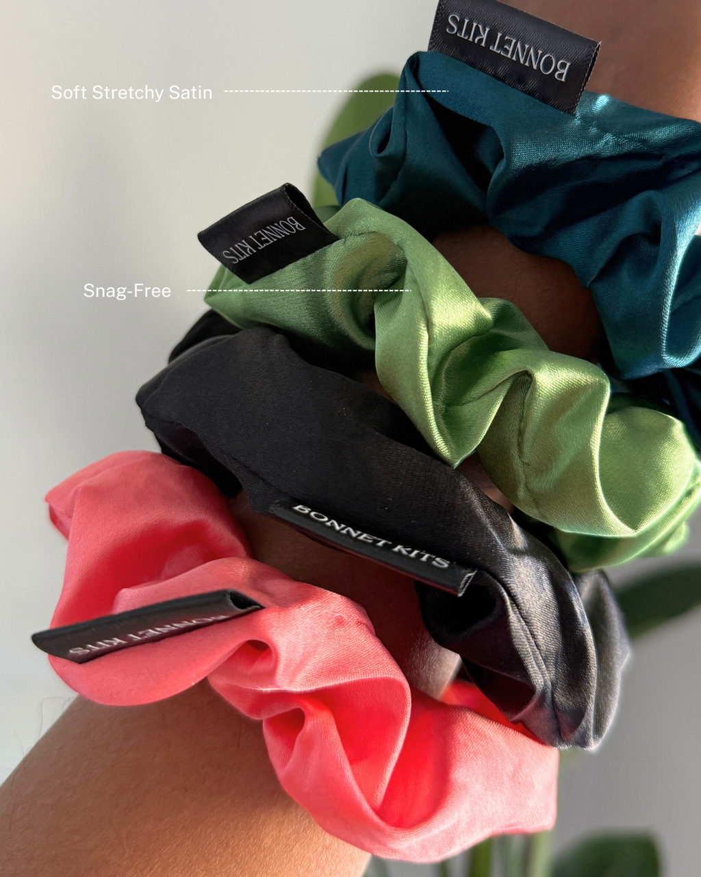 Soft Satin Scrunchie