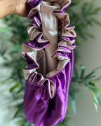 Satin Bonnet Pretty Purple
